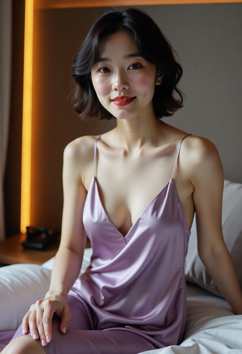 一家人坐在老屋窗前